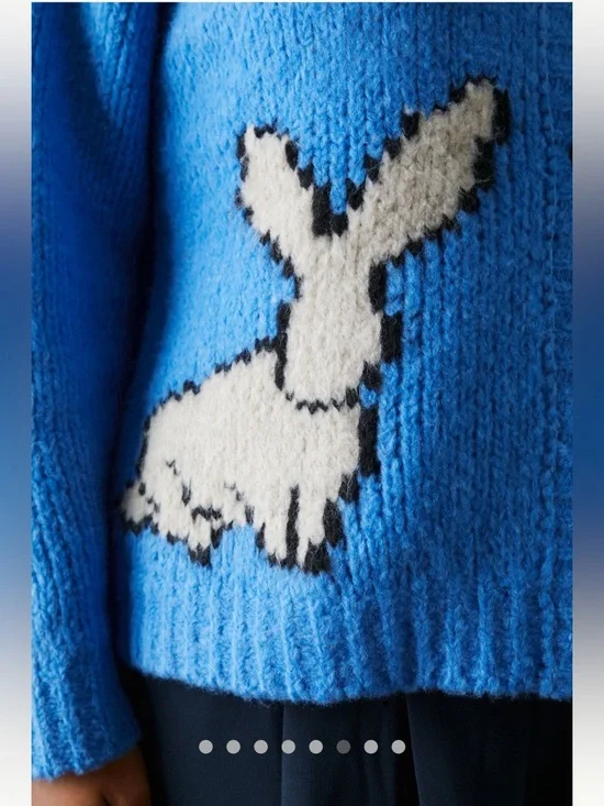 NWT Maeve Bunny Slope Cardigan Sweater - Picture 6 of 10